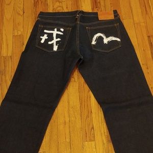 Evisu Straight Leg Jeans